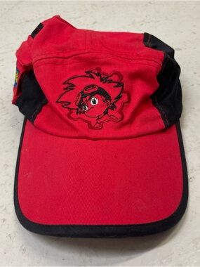 Vintage Digimon Pokemon 2000 Promo Y2K Cap Hat Youth